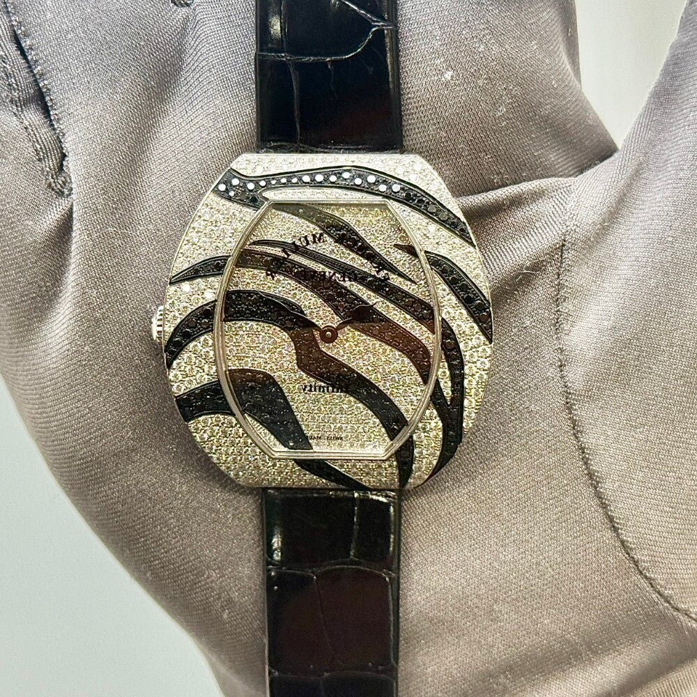 Franck Muller Infinity Safari 3540 Qz Safari D Cd White Gold