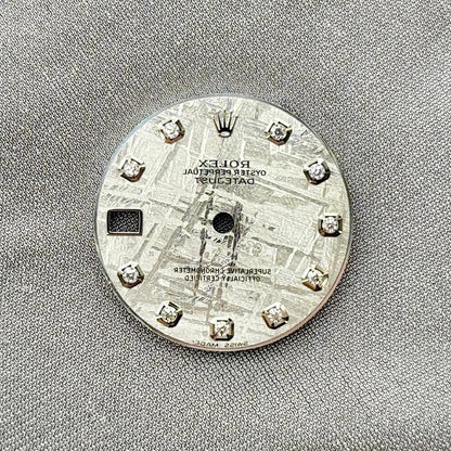 Rolex Datejust Meteorite Diamond Dial 31Mm White Gold