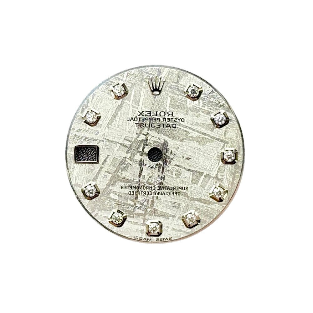 Rolex Datejust Meteorite Diamond Dial 31Mm White Gold