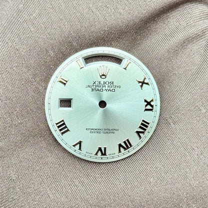 Rolex Day-Date Ice Blue Roman 36Mm White Gold
