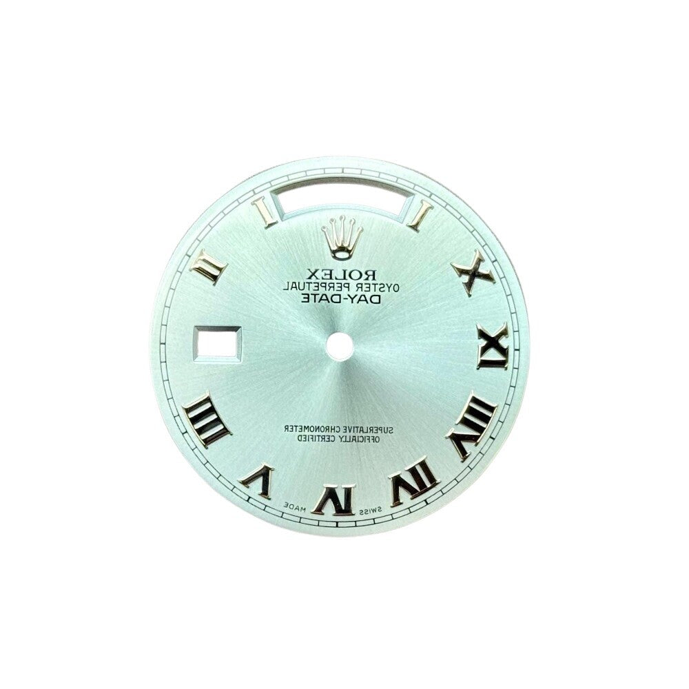 Rolex Day-Date Ice Blue Roman 36Mm White Gold
