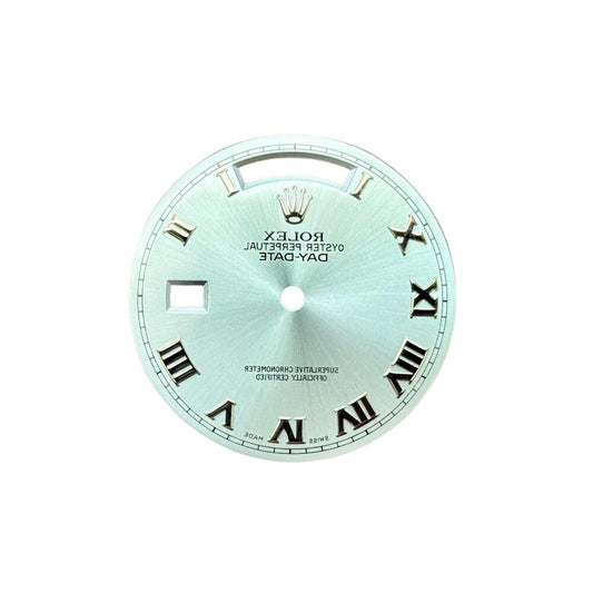 Rolex Day-Date Ice Blue Roman 36Mm White Gold