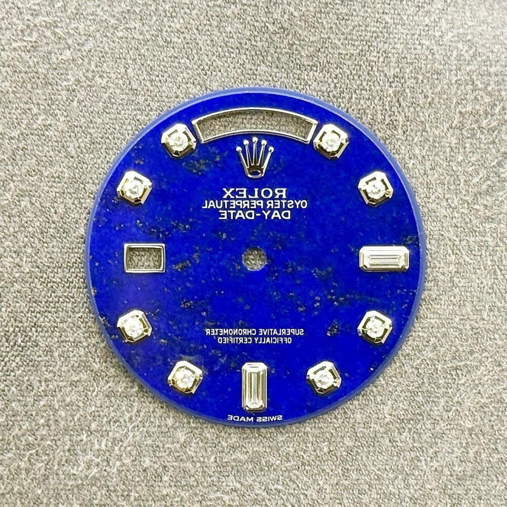 Rolex Day-Date Lapis Lazuli Diamond Dial 36Mm White Gold