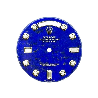 Rolex Day-Date Lapis Lazuli Diamond Dial 36Mm White Gold