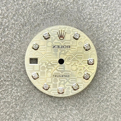 Rolex Datejust Silver Jubilee Diamond Dial 31Mm White Gold