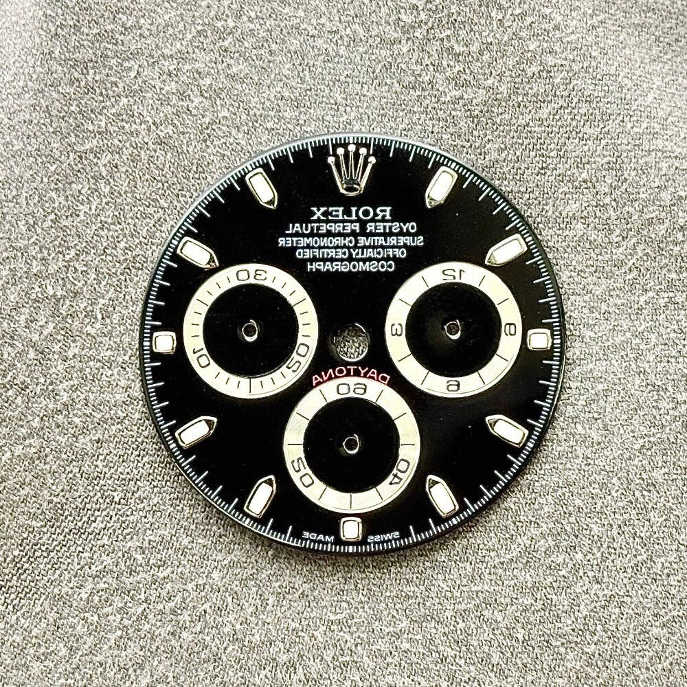 Rolex Daytona Black Index Dial White Gold