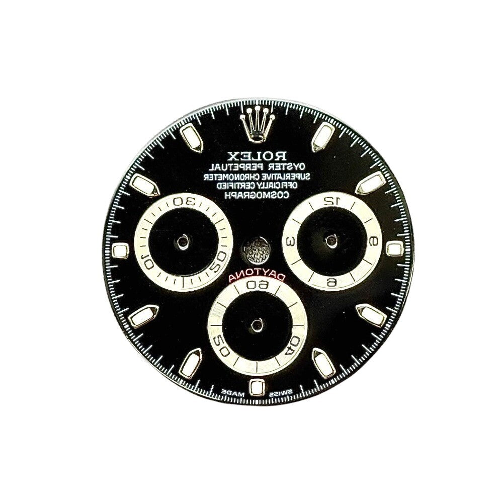 Rolex Daytona Black Index Dial White Gold