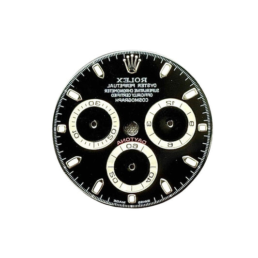 Rolex Daytona Black Index Dial White Gold