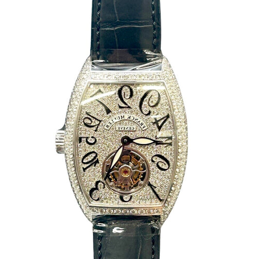 Franck Muller Cintree Curvex Crazy Hours Tourbillon 7880 T Ch D6 Cd White Gold