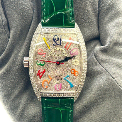 Franck Muller Cintree Curvex Color Dreams 7880 Sc Dt D6 Cd White Gold