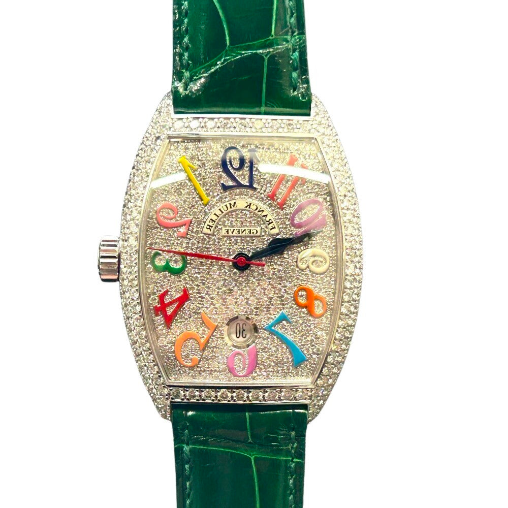 Franck Muller Cintree Curvex Color Dreams 7880 Sc Dt D6 Cd White Gold