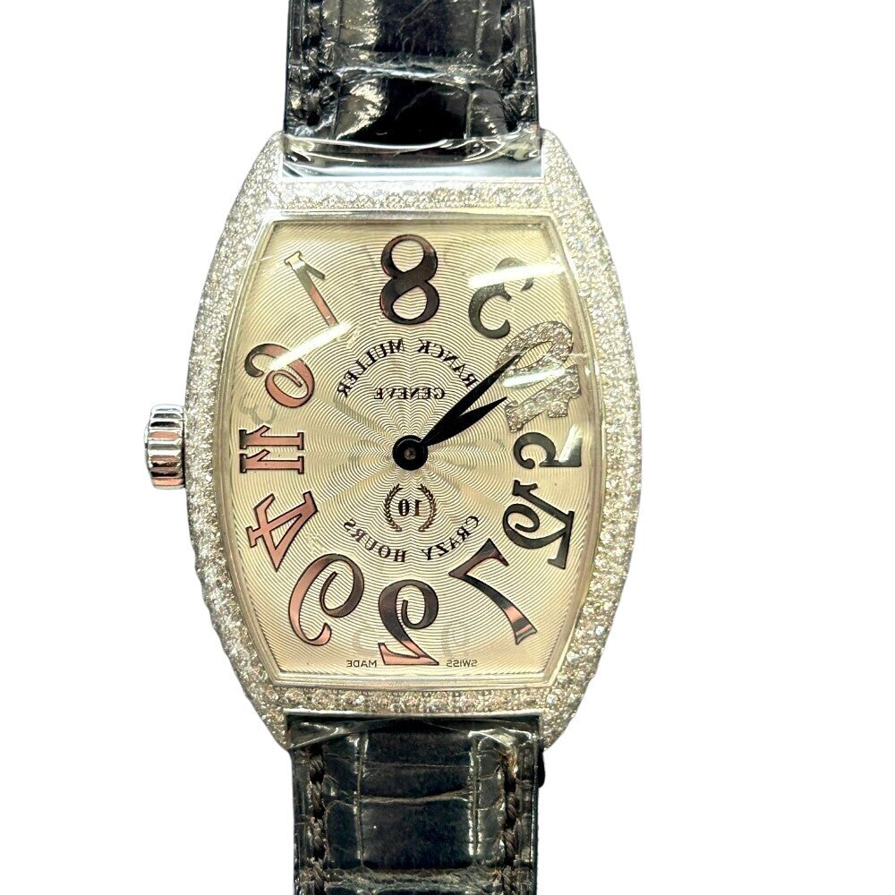 Franck Muller Cintree Curvex Crazy Hours 10Th Anniversary 7880 Ch Rel D 10D White Gold