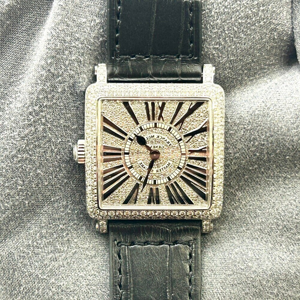 Franck Muller Master Square 6002 S Qz D Cd White Gold