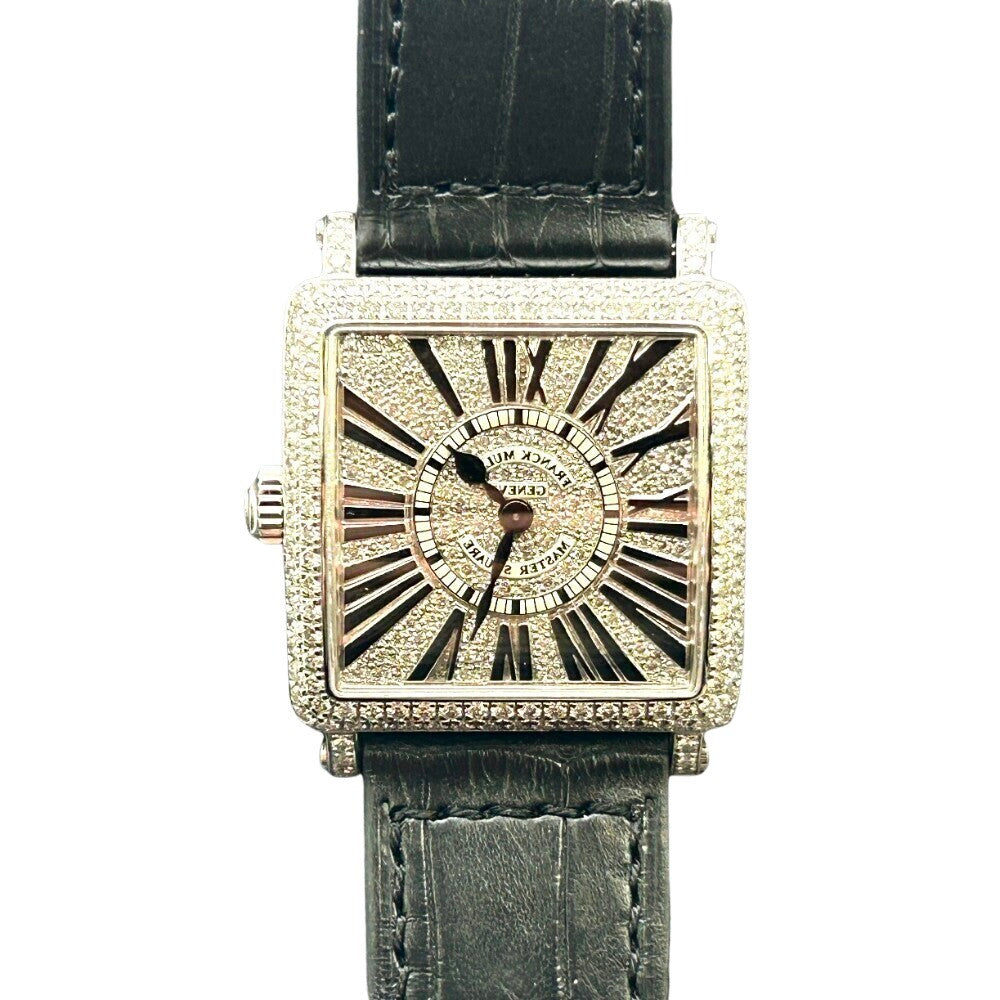 Franck Muller Master Square 6002 S Qz D Cd White Gold