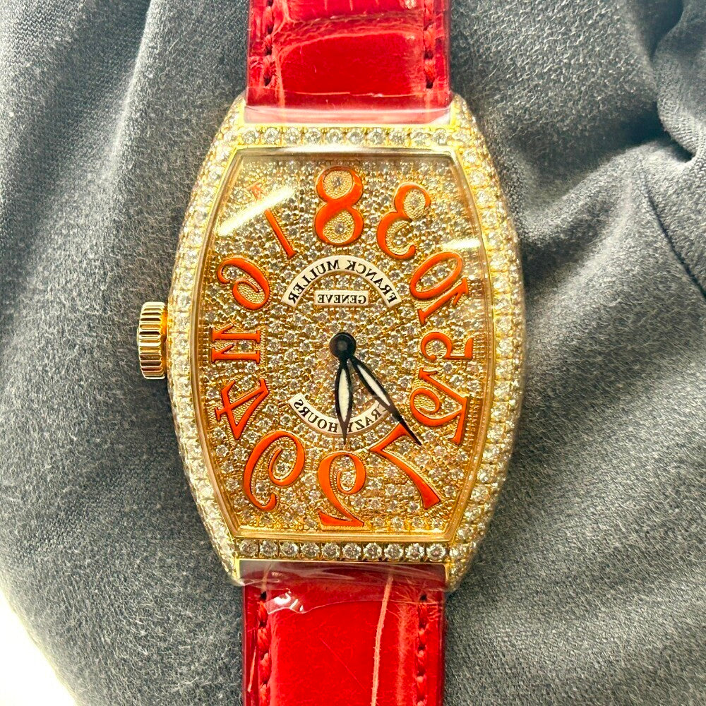 Franck Muller Cintree Curvex Crazy Hours 5850 Ch D Cd Rose Gold