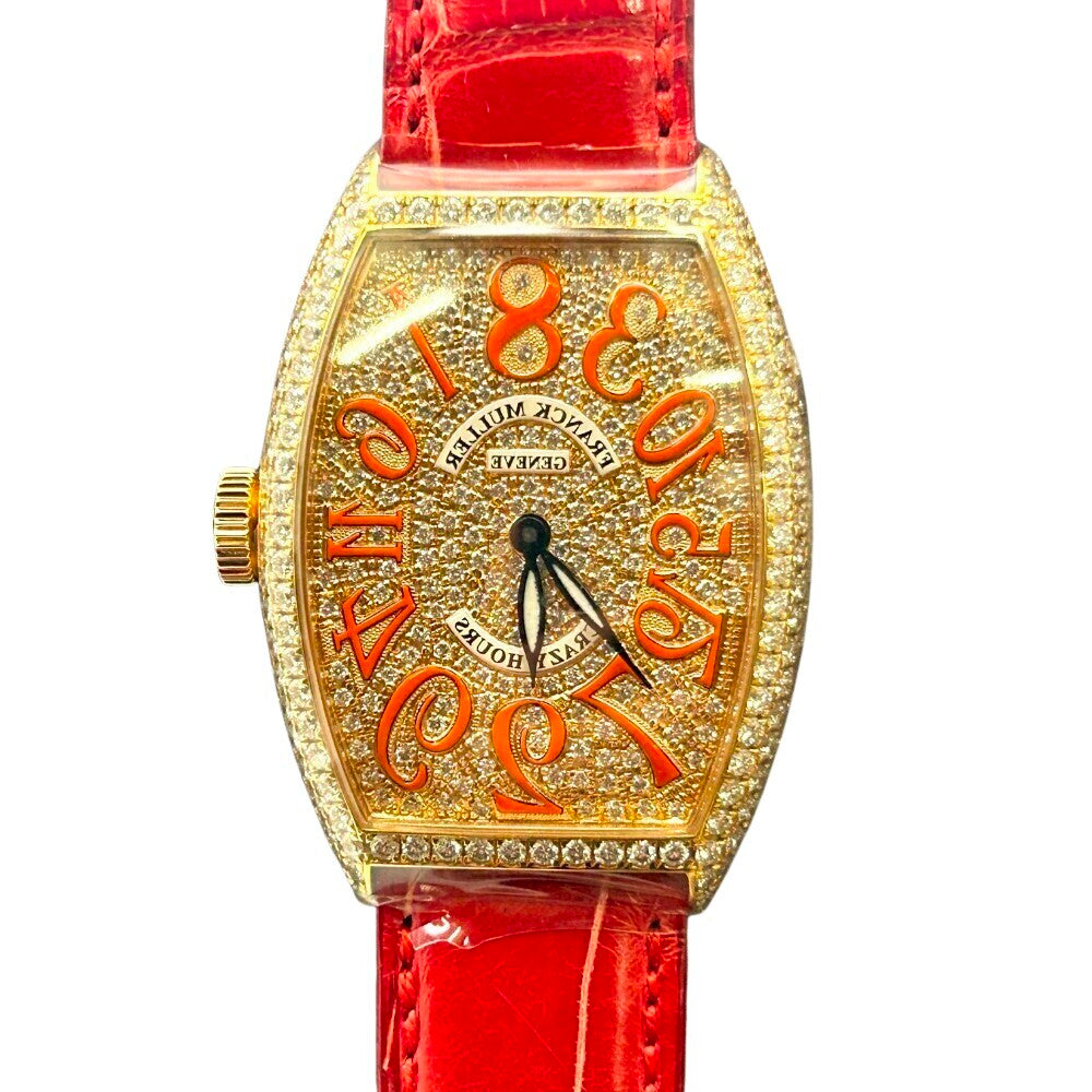 Franck Muller Cintree Curvex Crazy Hours 5850 Ch D Cd Rose Gold