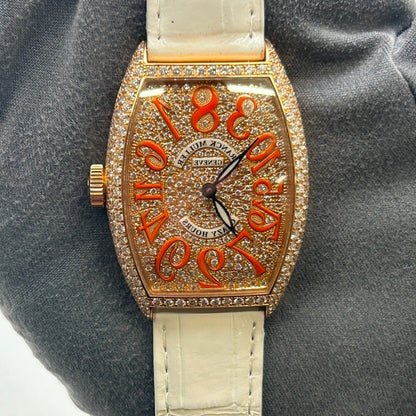 Franck Muller Cintree Curvex Crazy Hours 5850 Ch D Cd Rose Gold