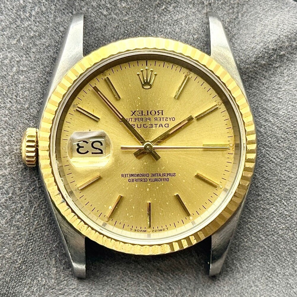 Rolex Datejust 36Mm 16233 Steel And Yellow Gold