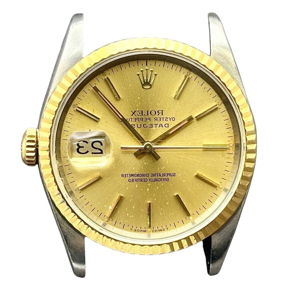Rolex Datejust 36Mm 16233 Steel And Yellow Gold