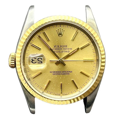 Rolex Datejust 36Mm 16233 Steel And Yellow Gold