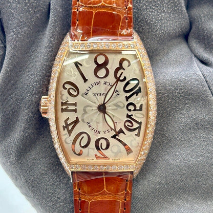 Franck Muller Cintree Curvex Crazy Hours 7851 Ch Rel D Rose Gold