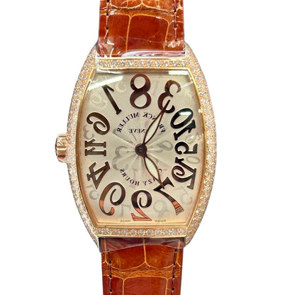 Franck Muller Cintree Curvex Crazy Hours 7851 Ch Rel D Rose Gold