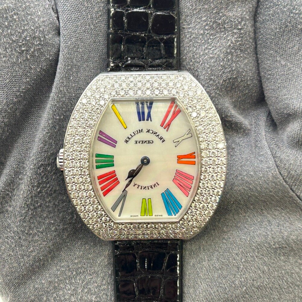 Franck Muller Infinity Color Dreams 3535 Qz Col Drm R D3 White Gold