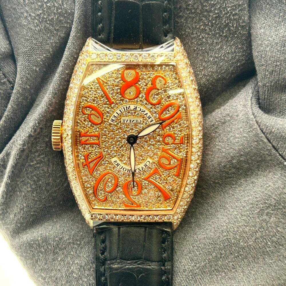 Franck Muller Cintree Curvex Crazy Hours 5850 Ch D Cd Rose Gold