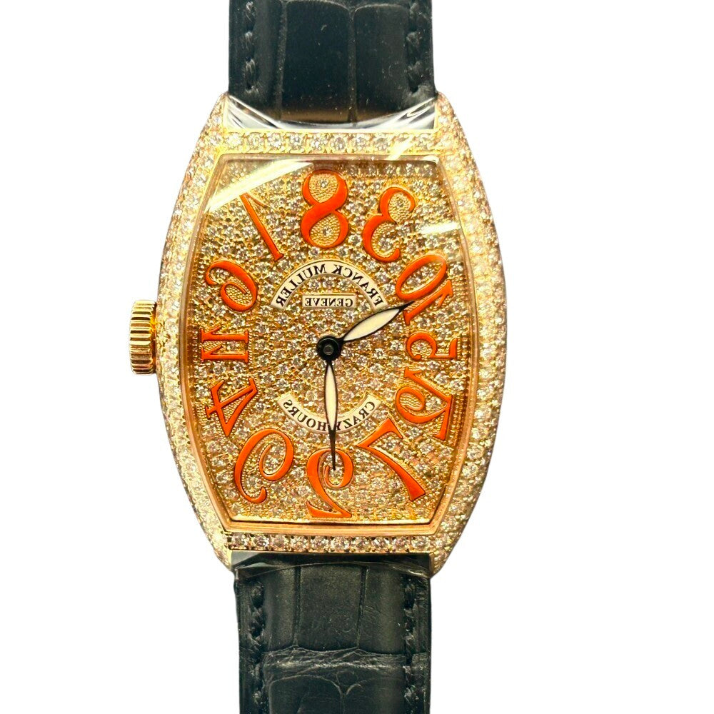 Franck Muller Cintree Curvex Crazy Hours 5850 Ch D Cd Rose Gold