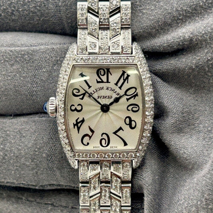 Franck Muller Cintree Curvex 1752 Qz D White Gold