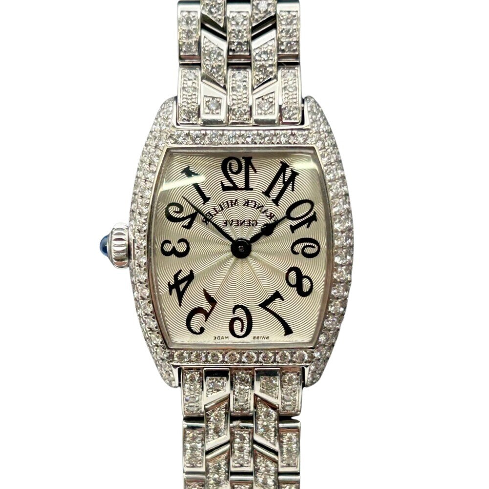 Franck Muller Cintree Curvex 1752 Qz D White Gold