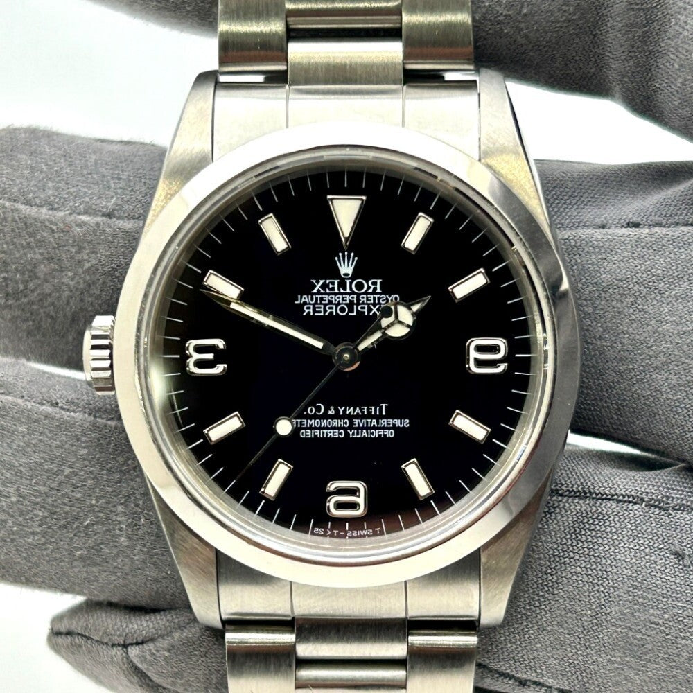 Rolex Explorer "Tiffany & Co " 14270 Stainless Steel