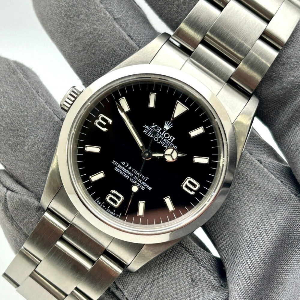 Rolex Explorer "Tiffany & Co " 14270 Stainless Steel