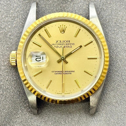 Rolex Datejust 36Mm 16233 Steel And Yellow Gold