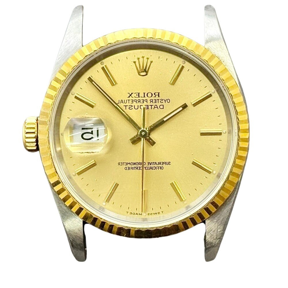 Rolex Datejust 36Mm 16233 Steel And Yellow Gold