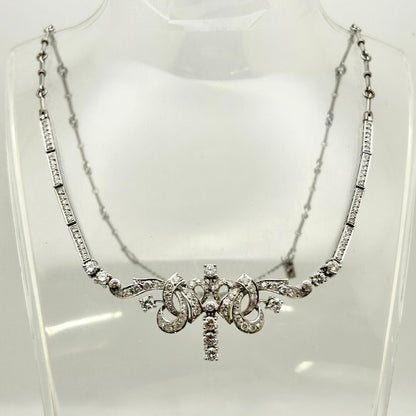 Miscellaneous Necklace Diamond White Gold