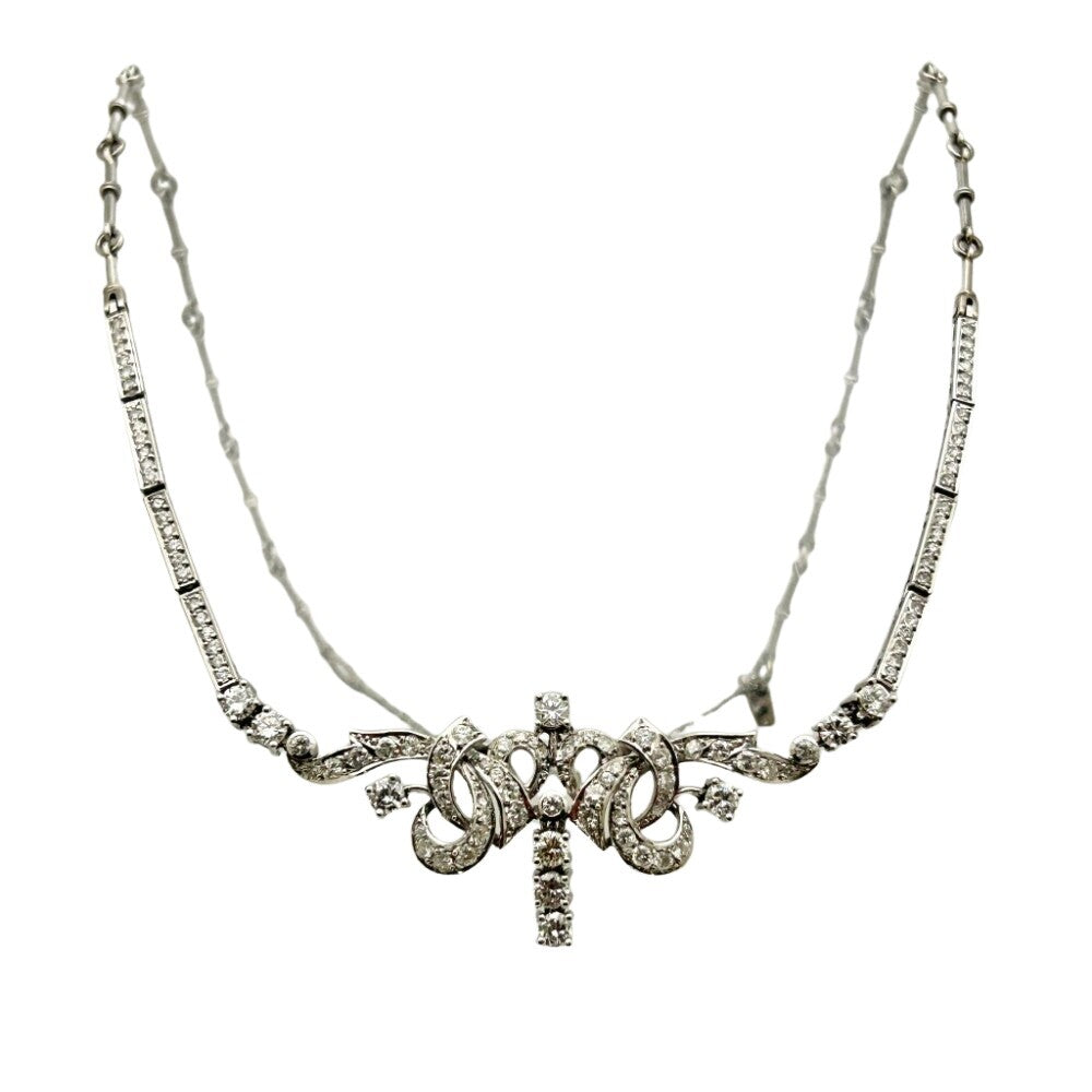 Miscellaneous Necklace Diamond White Gold