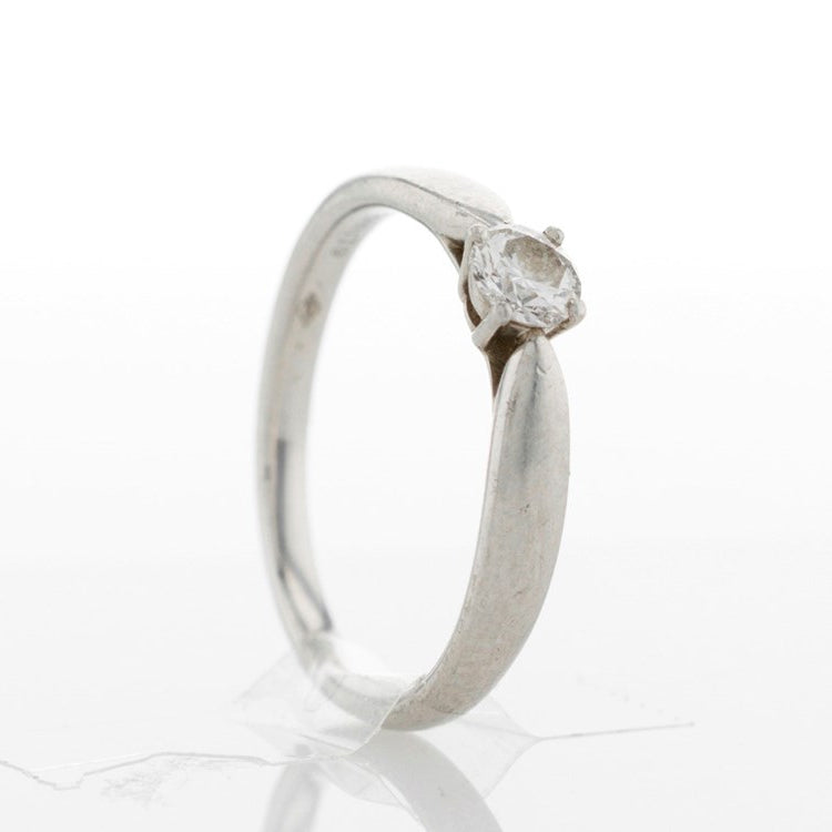 Tiffany & Co Engagement Ring .23 Carat Platinum
