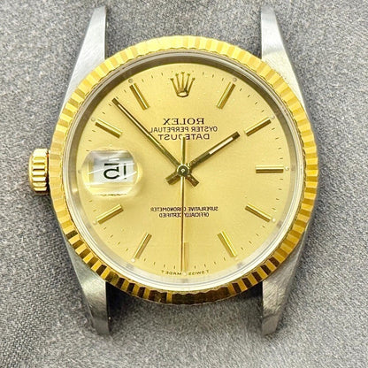 Rolex Datejust 36Mm 16233 Steel And Yellow Gold