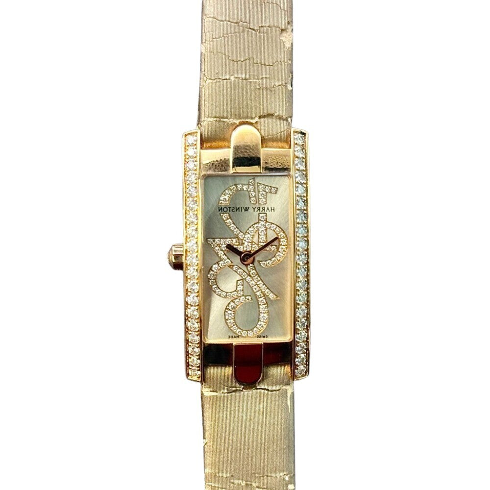 Harry Winston Avenue C Mini Avcqhm16Rr034 Rose Gold