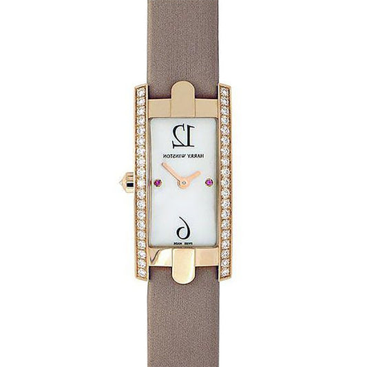 Harry Winston Avenue C Mini Avcqhm16Rr032 Rose Gold
