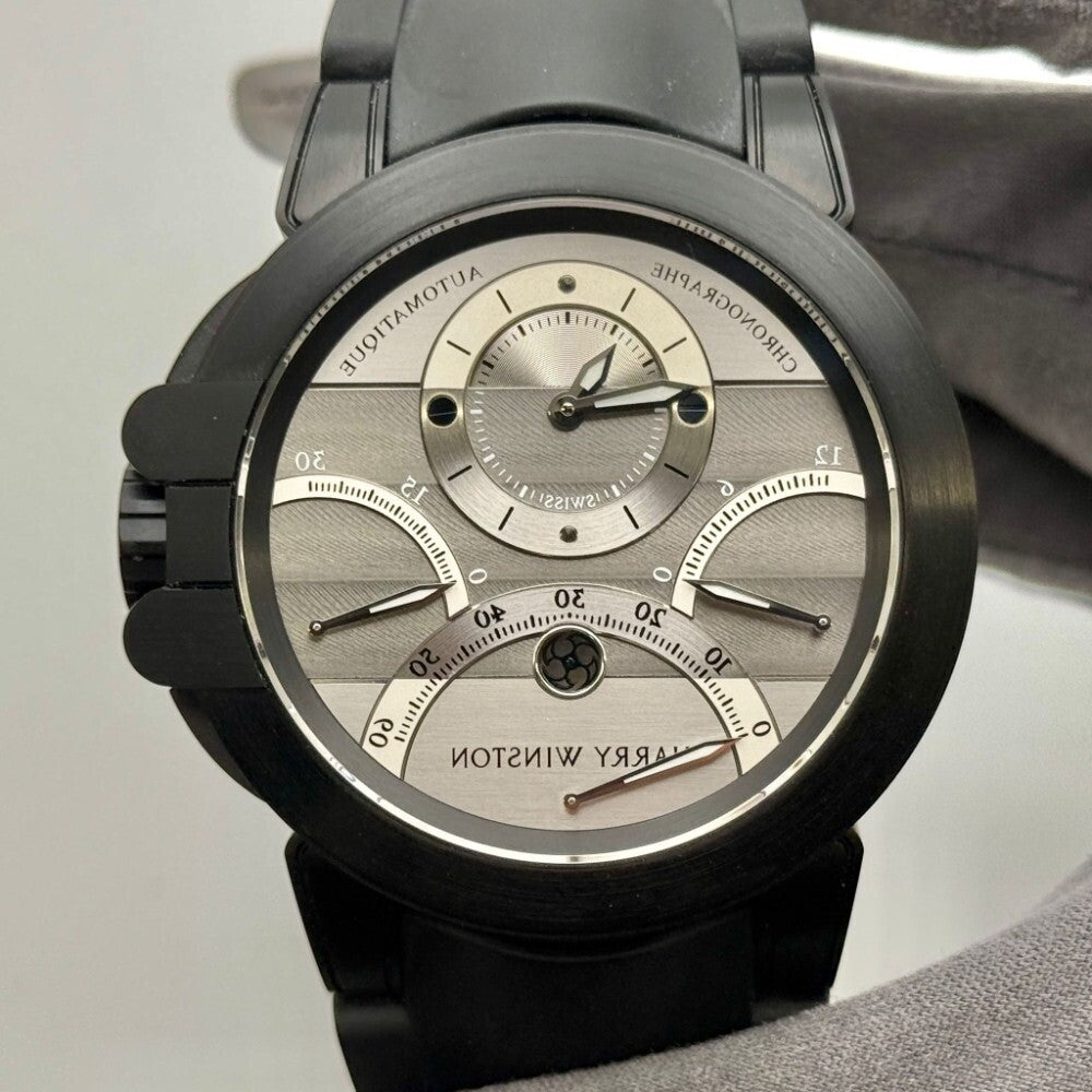 Harry Winston Ocean Triple Retrograde Chronograph Oceact44Zz006 Zalium