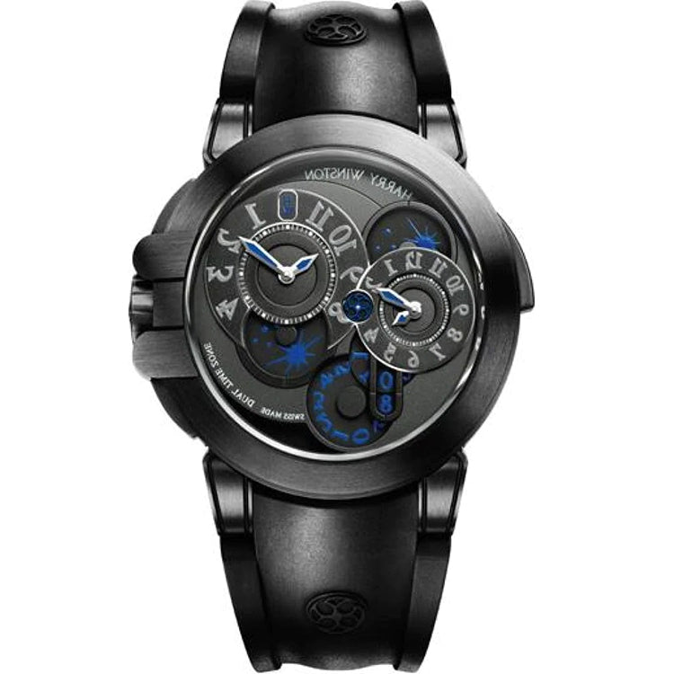 Harry Winston Ocean Dual Time Oceatz44Zz007 Zalium