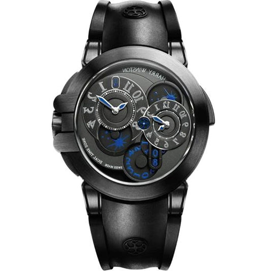 Harry Winston Ocean Dual Time Oceatz44Zz007 Zalium
