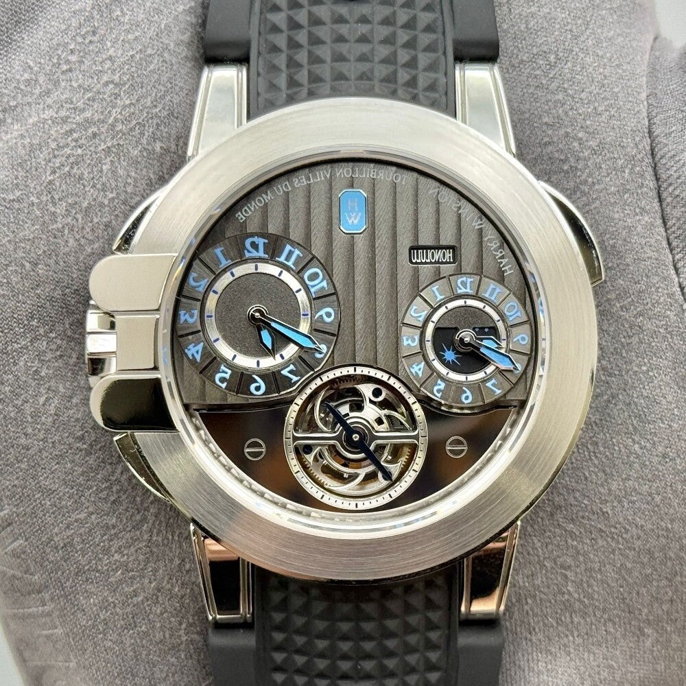 Harry Winston Ocean Tourbillon 400/Mattz45Wl.a White Gold