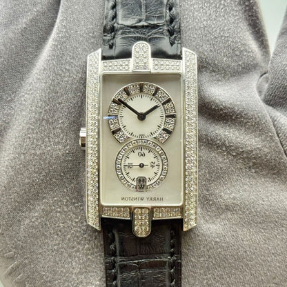 Harry Winston Avenue C 331/Uqwl.kd/3.2 White Gold