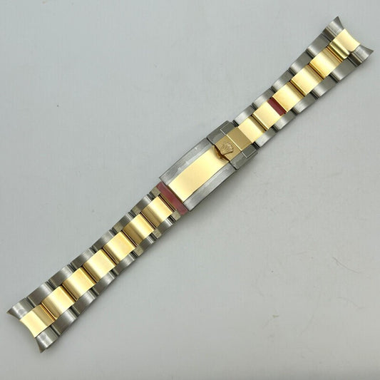 Rolex Oyster Bracelet 78593 Steel And Yellow Gold