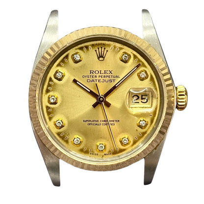 Rolex Datejust 36Mm 16013 Steel And Yellow Gold