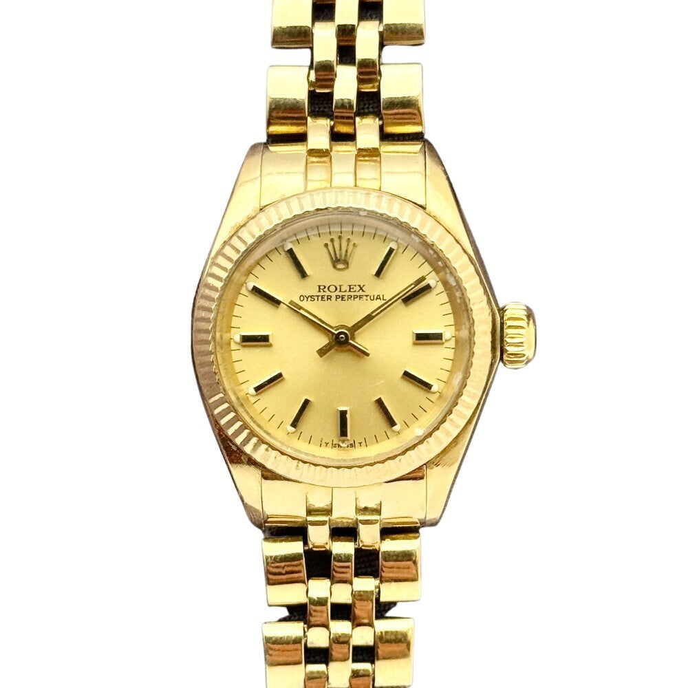 Rolex Oyster Perpetual 26Mm 6719 Yellow Gold