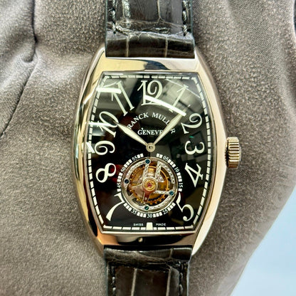 Franck Muller Cintree Curvex Tourbillon 8880 T White Gold